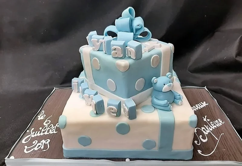 Gâteau de Baptêmes Angers 